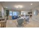 Open-concept living room with modern furnishings and plenty of natural light at 3213 Molinos Dr, Las Vegas, NV 89141
