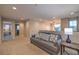 A cozy upstairs loft provides extra living space for relaxation or entertainment at 3213 Molinos Dr, Las Vegas, NV 89141