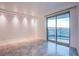 Inviting bedroom with large windows offering amazing city views at 322 Karen Ave # 3801, Las Vegas, NV 89109