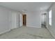 Large bedroom with three open door ways at 3270 Palindrome Ave, Henderson, NV 89044