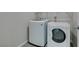 Functional laundry room featuring a modern washer and dryer set at 3270 Palindrome Ave, Henderson, NV 89044