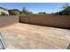 Discover a blank canvas in the backyard, perfect for creating your ideal outdoor living space at 3389 La Cura Ave # Lot 43, Las Vegas, NV 89141