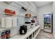 Spacious pantry with ample shelving and storage for all your kitchen needs at 361 Cooper Hawk Ct, Las Vegas, NV 89138