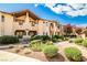 Charming exterior view with desert landscaping and a well-maintained facade at 4083 Nook Way # D, Las Vegas, NV 89103