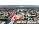 This bird's eye view showcases the home near W Lone Mountain Rd and N. Tenaya Way at 4800 Grey Wolf Ln # 202, Las Vegas, NV 89149