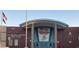 The Lois & Jerry Tarkania Middle School welcomes you with patriotic spirit at 5079 Quiet Falls Ct, Las Vegas, NV 89141