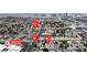 Aerial image highlights the home's location near Jack Dailey Elementary, Spencer Street, and E Reno Ct at 5079 Reno Ct, Las Vegas, NV 89119