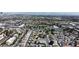 Wide aerial shot shows the community's well-organized streets, diverse housing, and landscaped areas at 5079 Reno Ct, Las Vegas, NV 89119