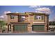 Beautiful two-story home featuring a two-car garage and well-maintained landscaping at 6521 Cinnamon Hazelnut St # Lot 91, North Las Vegas, NV 89084