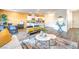 Open-concept living room flowing into kitchen, with modern finishes and ample space at 6521 Cinnamon Hazelnut St # Lot 91, North Las Vegas, NV 89084
