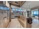 Modern shower boasting beautiful tile work, glass enclosure, and multiple shower heads at 677 Overlook Rim Dr, Henderson, NV 89012