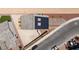 Aerial view of the home showcasing solar panels and the surrounding neighborhood at 7828 Bright Lodge St, Las Vegas, NV 89139