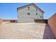Large backyard with plenty of space and a cozy deck for outdoor relaxation at 7828 Bright Lodge St, Las Vegas, NV 89139