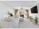 Cozy living room with a large sectional sofa and stylish decor at 7828 Bright Lodge St, Las Vegas, NV 89139