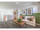 Spacious bonus room with plush carpeting, decorative accents, and a view of the upper-level hallway at 795 Calm Crystal Ct # Lot 141, North Las Vegas, NV 89081