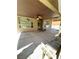 Large covered patio features ceiling fans and ample room for entertaining at 8397 San Ramon Dr, Las Vegas, NV 89147