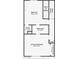 Upstairs floor plan showing bedrooms, bathroom, and stairs at 875 Rhinegold Way, Las Vegas, NV 89110