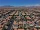 Beautiful community with well-maintained homes, lush landscaping and picturesque mountain views in the distance at 9370 Corkfish St, Las Vegas, NV 89178