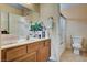 Bathroom featuring a sink with ample storage, and shower-tub combo at 9370 Corkfish St, Las Vegas, NV 89178