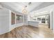 This dining area offers bright natural light and a view of the well-equipped kitchen at 9917 Arbuckle Dr, Las Vegas, NV 89134