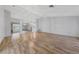 Spacious living room boasting plenty of natural light and wood-look floors at 9917 Arbuckle Dr, Las Vegas, NV 89134