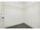 A compact walk-in closet includes shelving to maximize organization at 10309 Georgetown Pl, Las Vegas, NV 89134