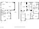 Detailed floor plan showcasing the layout of this house, with multiple bedrooms and spacious living areas at 1405 Peyton Stewart Ct, North Las Vegas, NV 89086
