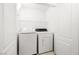 Laundry room featuring a washer, dryer and white walls at 1830 N Buffalo Dr # 2014, Las Vegas, NV 89128