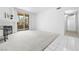 Bright living room featuring access to a private balcony and cozy fireplace at 1830 N Buffalo Dr # 2014, Las Vegas, NV 89128