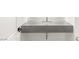 Close-up of a modern bathroom sink, featuring a floating countertop and stylish fixtures at 2240 Boutique Ave, Henderson, NV 89044