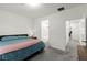 Main bedroom with ensuite bathroom and walk-in closet, offering comfort and convenience at 25 Barbara Ln # 36, Las Vegas, NV 89183