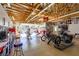 Spacious garage workshop with tools, equipment, and motorcycles, ideal for mechanical projects and storage at 271 E Shelbourne Ave, Las Vegas, NV 89123