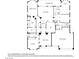 Detailed floor plan showcasing a three-car garage, den, courtyard, and ensuite at 2752 Fort Myer Ave, Henderson, NV 89052
