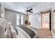 Bedroom features an ensuite bathroom and access to an outdoor balcony at 2820 Sisteron Ct, Henderson, NV 89044