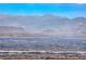 Mountains and city sprawl fill the horizon in this daytime landscape image at 2820 Sisteron Ct, Henderson, NV 89044