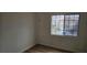 Bedroom with a large window providing plenty of natural light at 3750 Morning Canyon St, Las Vegas, NV 89147