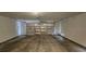 A spacious garage with coated floors and an insulated garage door at 3750 Morning Canyon St, Las Vegas, NV 89147