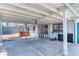 Backyard with covered patio and hot tub, perfect for outdoor entertaining at 4381 Toledo Ave, Las Vegas, NV 89121