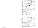 Detailed floor plan showcasing the layout of a two-story home with multiple bedrooms and spacious living areas at 6120 Desert Haven Rd, Las Vegas, NV 89130