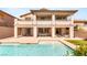 Stunning backyard with a refreshing pool and plenty of space for entertaining friends and Gathering at 749 Middle Beach St, Las Vegas, NV 89138