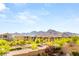 Attractive neighborhood views with mountains in the background at 749 Middle Beach St, Las Vegas, NV 89138