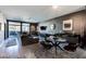 Stylish living area with comfortable seating, modern entertainment setup, and a sleek design at 8925 W Flamingo Rd # 117, Las Vegas, NV 89147