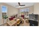 Bedroom with boxes and furniture; great for customization and organization at 1104 Aspen Cliff Dr, Henderson, NV 89011