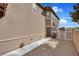 Home featuring a back entrance and a low-maintenance rock garden at 1104 Aspen Cliff Dr, Henderson, NV 89011