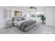 Bright and airy main bedroom with lots of natural light, neutral tones, and plush carpeting at 11221 Victoria Medici St, Las Vegas, NV 89141