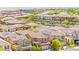 Extensive neighborhood view showing multiple homes with desert landscaping and tile roofs at 11847 Corenzio Ave, Las Vegas, NV 89138