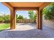 Covered patio offers shade and outdoor dining space for relaxation and entertainment at 11847 Corenzio Ave, Las Vegas, NV 89138