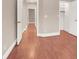 The shot showcases the bedroom's layout and proximity to closets and hallways at 1212 E Rome Blvd, North Las Vegas, NV 89086