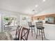 Eat-in kitchen featuring granite countertops and stainless steel appliances at 130 Park Ridge Ln, Henderson, NV 89002