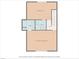 Layout of the second floor of the home including bedrooms, bathrooms and hall at 150 Greenbriar Townhouse Way, Las Vegas, NV 89121